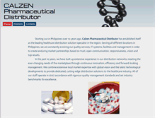 Tablet Screenshot of calzen.com